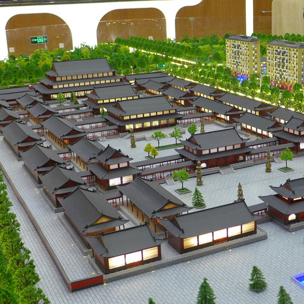 古建筑模型沙盘制作案例