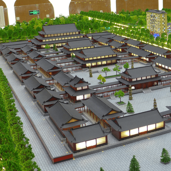 仿古建筑j9九游会|(中文)亚游集团制作厂家案例